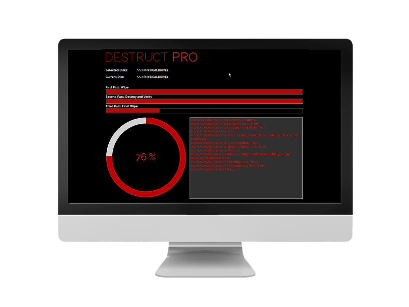 Destruct Pro - Hard Drive Wipe